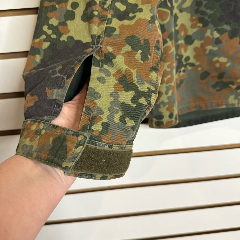Vintage GE Kohler Flecktarn Field Shirt Jacket German Military 1996 No Flags - Picture 6 of 10